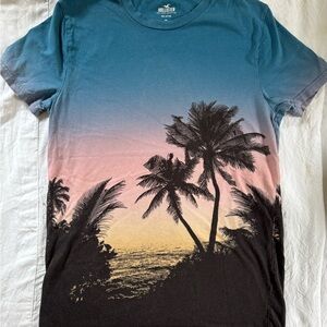 Hollister Men's Tropical Gradient Tee